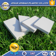 JINBAO espesor diferente blanco 1220X2440mm lámina de espuma de pvc para armarios